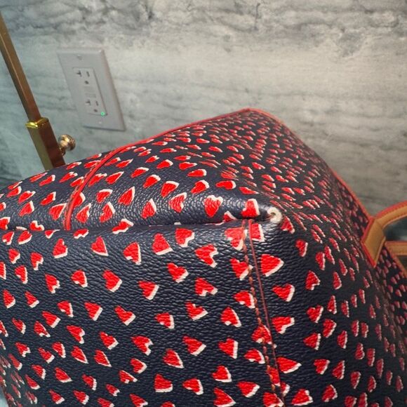 Tory Burch Kerrington Hearts Amore Tote - Picture 7 of 14